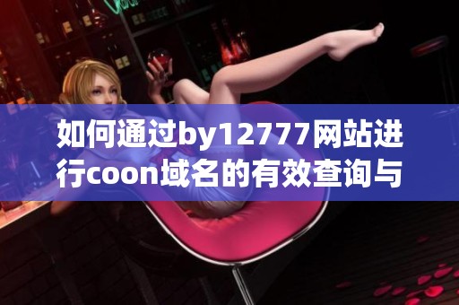 如何通过by12777网站进行coon域名的有效查询与管理