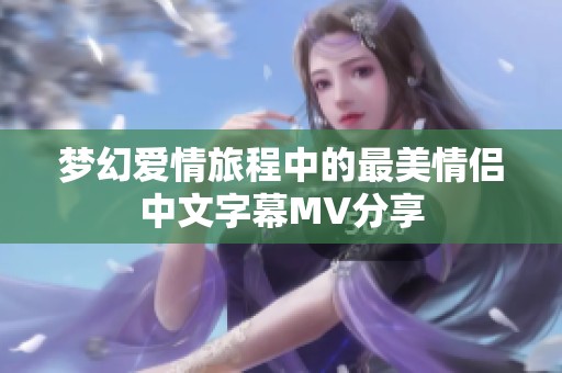 梦幻爱情旅程中的最美情侣中文字幕MV分享