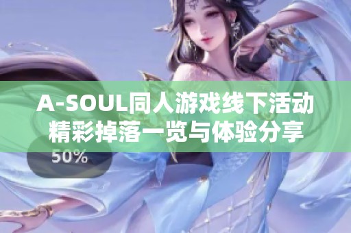 A-SOUL同人游戏线下活动精彩掉落一览与体验分享