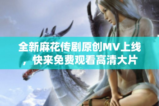 全新麻花传剧原创MV上线，快来免费观看高清大片