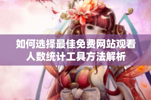 如何选择最佳免费网站观看人数统计工具方法解析