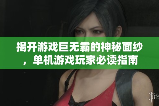 揭开游戏巨无霸的神秘面纱，单机游戏玩家必读指南