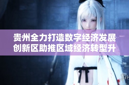 贵州全力打造数字经济发展创新区助推区域经济转型升级