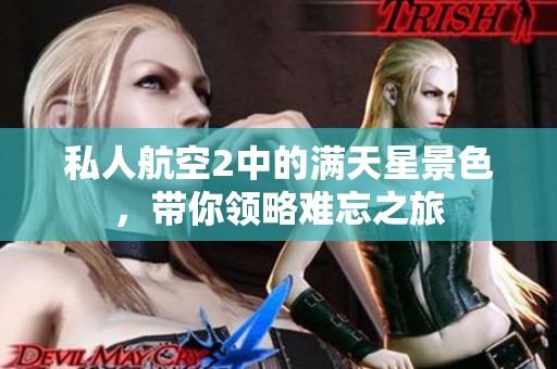 私人航空2中的满天星景色，带你领略难忘之旅