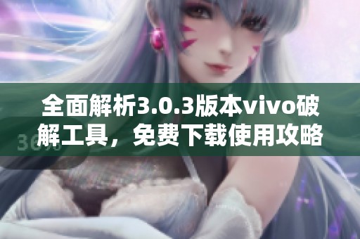 全面解析3.0.3版本vivo破解工具，免费下载使用攻略