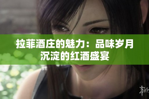 拉菲酒庄的魅力：品味岁月沉淀的红酒盛宴