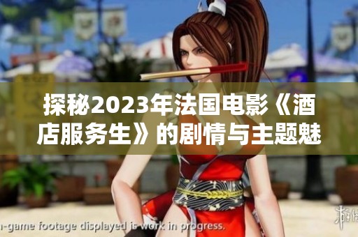 探秘2023年法国电影《酒店服务生》的剧情与主题魅力