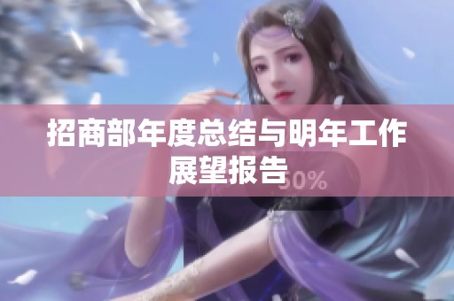 招商部年度总结与明年工作展望报告