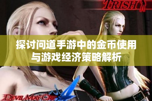 探讨问道手游中的金币使用与游戏经济策略解析