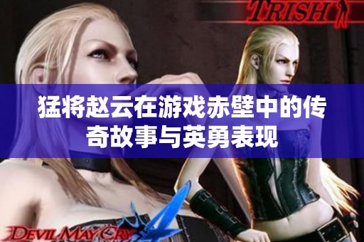 猛将赵云在游戏赤壁中的传奇故事与英勇表现