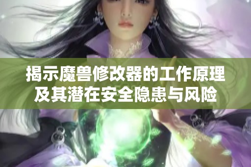 揭示魔兽修改器的工作原理及其潜在安全隐患与风险