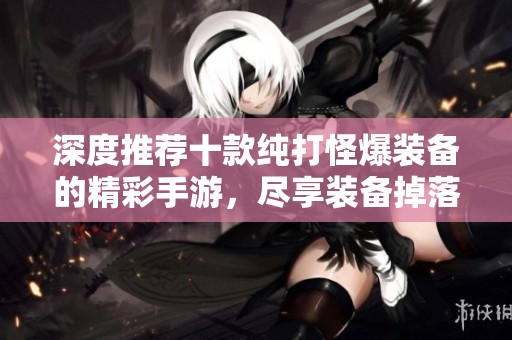 深度推荐十款纯打怪爆装备的精彩手游，尽享装备掉落乐趣