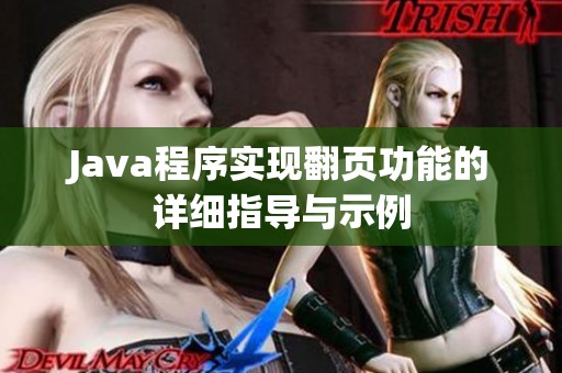 Java程序实现翻页功能的详细指导与示例