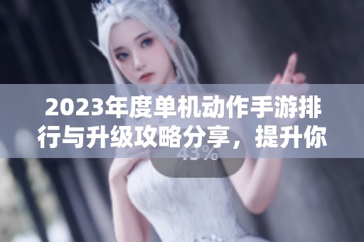 2023年度单机动作手游排行与升级攻略分享，提升你的游戏体验与实力！