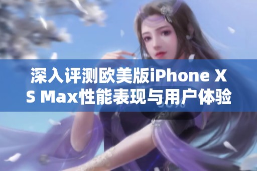 深入评测欧美版iPhone XS Max性能表现与用户体验分析