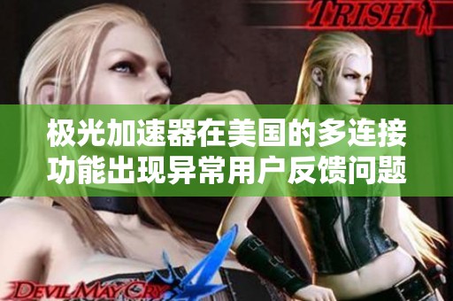 极光加速器在美国的多连接功能出现异常用户反馈问题不断增加