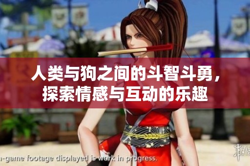 人类与狗之间的斗智斗勇，探索情感与互动的乐趣