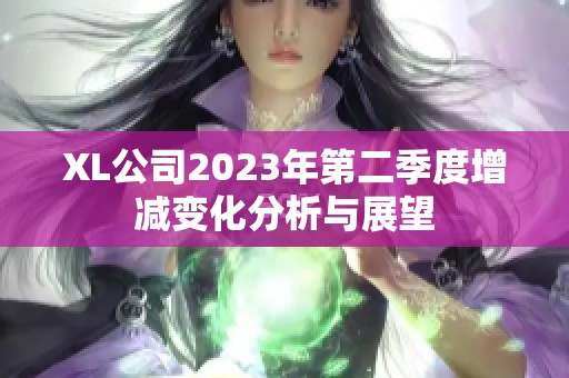 XL公司2023年第二季度增减变化分析与展望