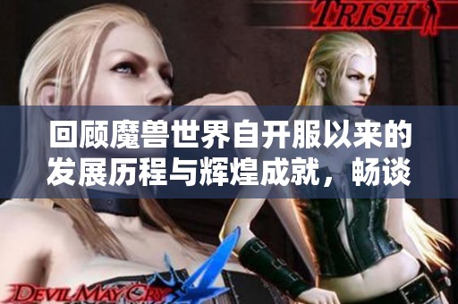 回顾魔兽世界自开服以来的发展历程与辉煌成就，畅谈其影响力和游戏文化