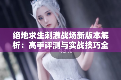 绝地求生刺激战场新版本解析：高手评测与实战技巧全面分享