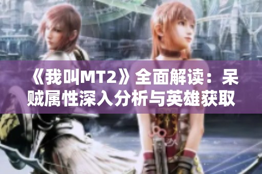 《我叫MT2》全面解读：呆贼属性深入分析与英雄获取全攻略