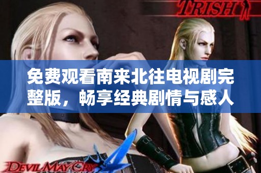 免费观看南来北往电视剧完整版，畅享经典剧情与感人故事