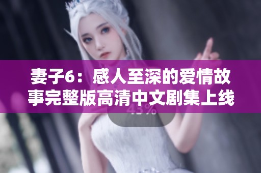 妻子6：感人至深的爱情故事完整版高清中文剧集上线