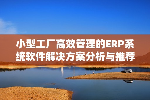 小型工厂高效管理的ERP系统软件解决方案分析与推荐