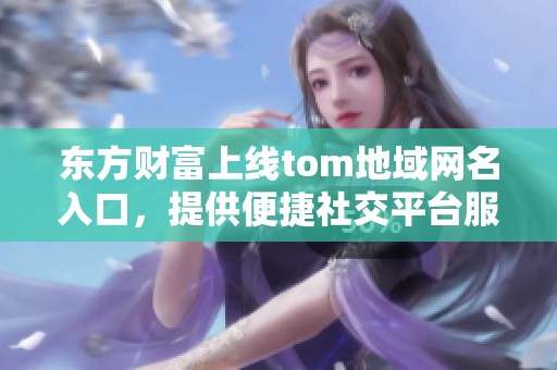 东方财富上线tom地域网名入口，提供便捷社交平台服务