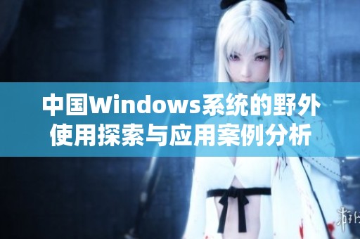 中国Windows系统的野外使用探索与应用案例分析