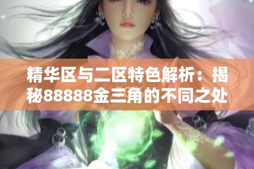 精华区与二区特色解析：揭秘88888金三角的不同之处与优势