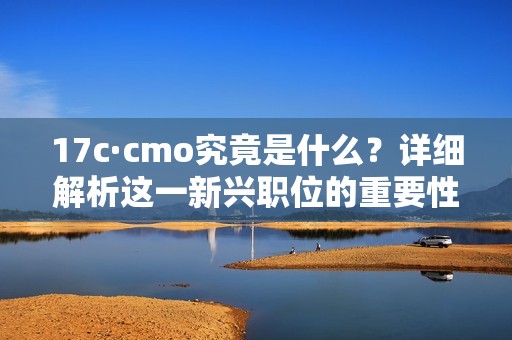 17c·cmo究竟是什么？详细解析这一新兴职位的重要性与职能